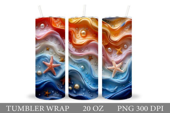 3D Starfish Tumbler Sublimation Guide