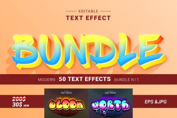 50 Pro Text Effects Collection