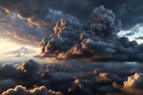 Black Cloud Background: A Design Essential