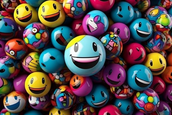 Boost Your Designs with 3D Emojis Backgrounds