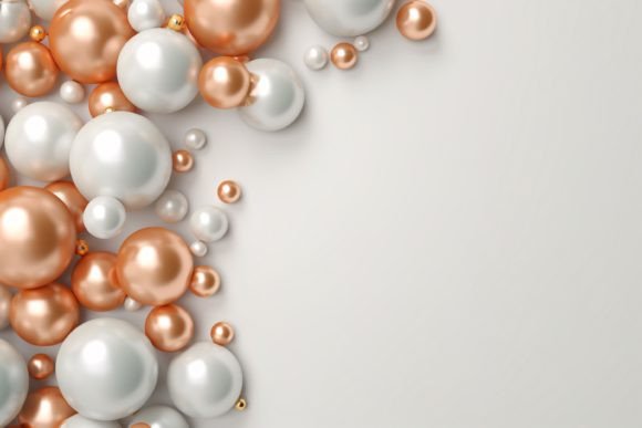 Colorful 3d Glossy Balls Background: A Versatile Asset for Modern Design Workflows
