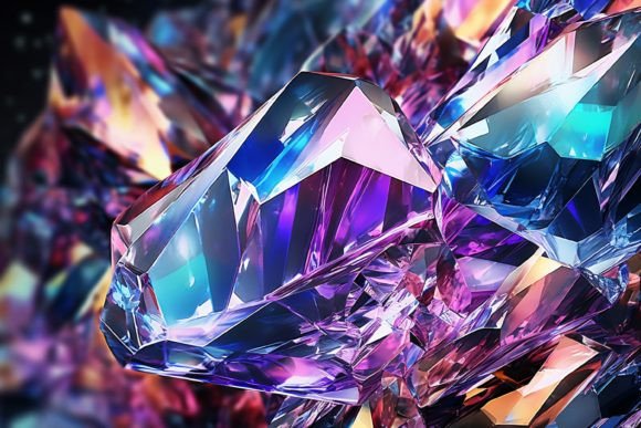 Crystal Wallpaper: A Versatile Digital Asset for Design and Decor