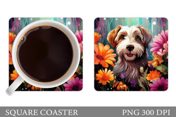 Cute Dog Coaster Sublimation: A Guide to Creating Personalized 3D Designs