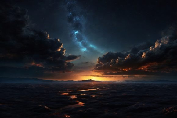 Dark Sky Background: A Versatile Visual Asset