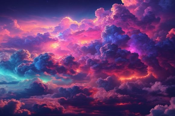 Elevating Digital and Print Design with High-Resolution Cloud Texture Backgrounds