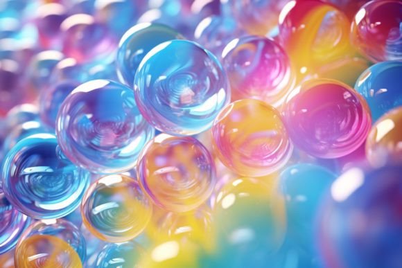 Exploring the Versatility of 3D Fluid Balls Wallpaper for Modern Design