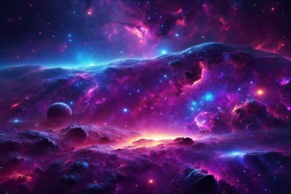 Galaxy Nebula Background Guide