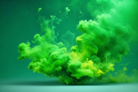 Integrating Green Smoke Backgrounds into Professional Design Workflows
