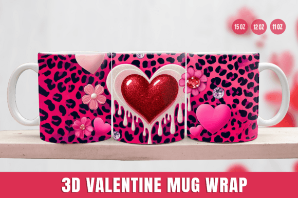 Mastering 3D Valentine Mug Wrap Sublimation for Professional Results