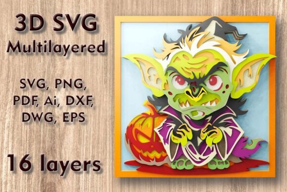 Mastering Depth: A Guide to Troll 3D SVG Multilayer Laser Cut Files