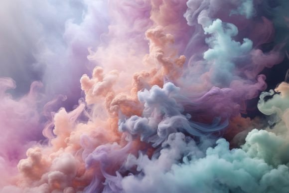 Pastel Smoke Texture Background Guide