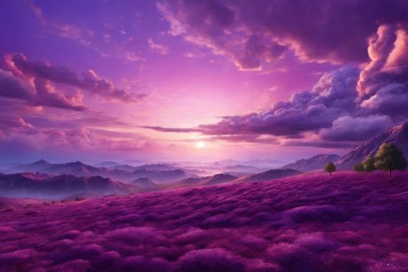 Purple Sky Wallpaper: Integrating High-Resolution Backgrounds into Professional Creative Workflows