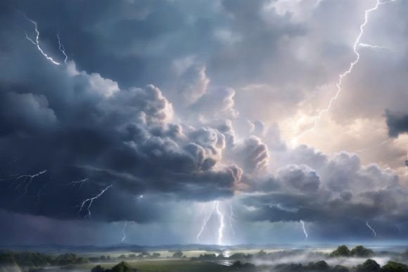 Stormy Sky Background: Visual Drama for Design