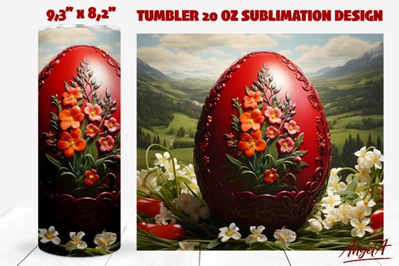 Strategic Application of Easter Egg Tumbler Wrap Sublimation for Seasonal Branding