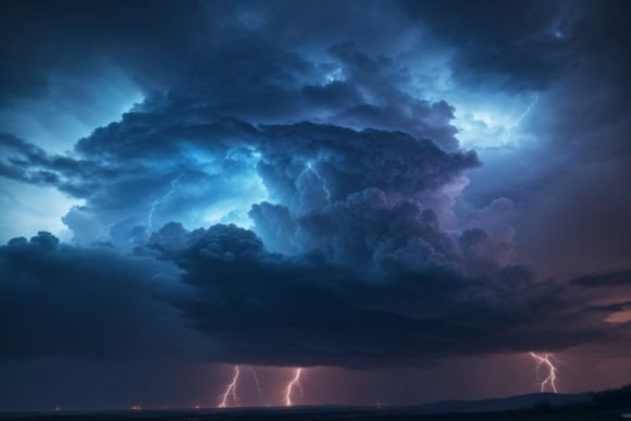 Thunder Storm Background: Integrating High-Resolution Atmosphere into Creative Workflows