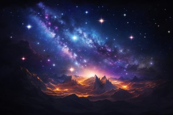 Unlocking the Potential of High-Resolution Starry Night Sky Backgrounds for Creative Projects