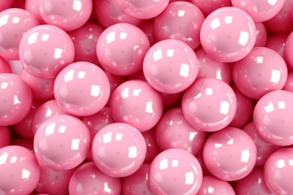 Why a Pink 3D Glossy Balls Background Is the Versatile Asset Your Next Project Needs